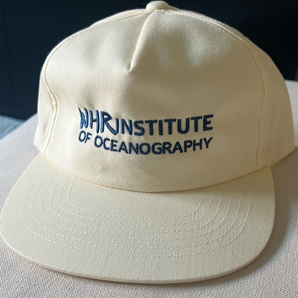 Western Hydrodynamic Research WHR Hat cream off white vintage white